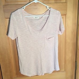 Madewell pink t-shirt